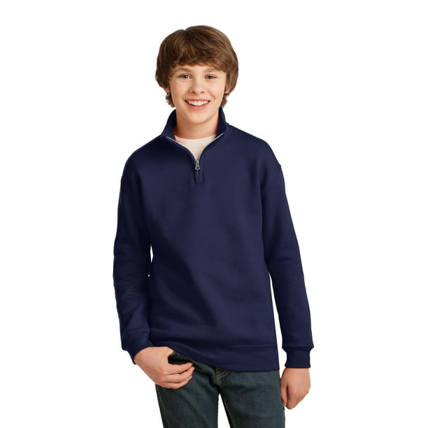 Jerzees Big Boys Drawcord Pullover Hooded Sweatshirt 